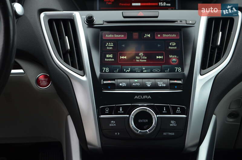 Седан Acura TLX 2016 в Павлограді