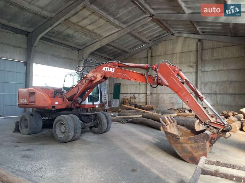 Колесный экскаватор Atlas 1404 1994 в Сокирянах фото 2 Колесный экскаватор Atlas 1404 1994 в Сокирянах
