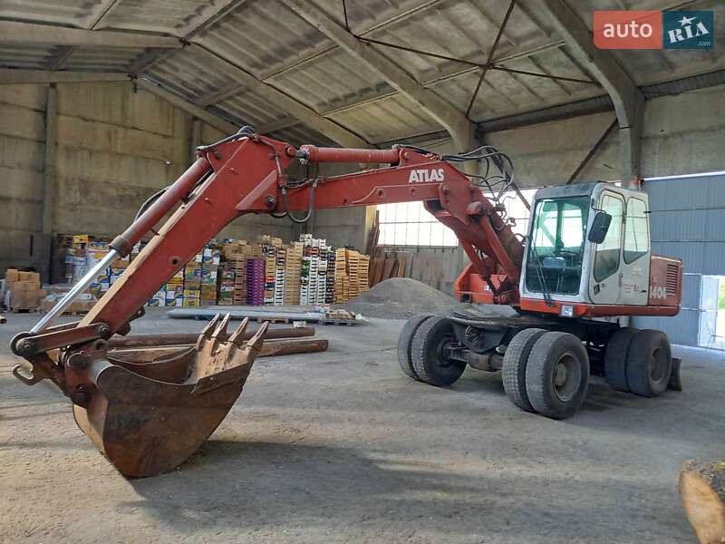 Колесный экскаватор Atlas 1404 1994 в Сокирянах фото Колесный экскаватор Atlas 1404 1994 в Сокирянах