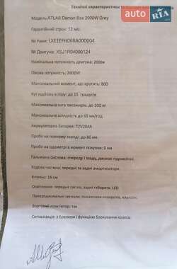 Скутер Atlas Spider 2024 в 