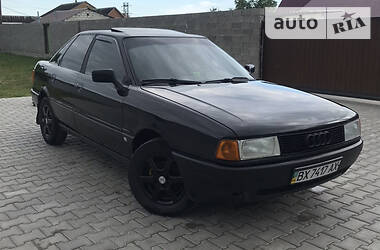 Седан Audi 80 1987 в Дунаївцях