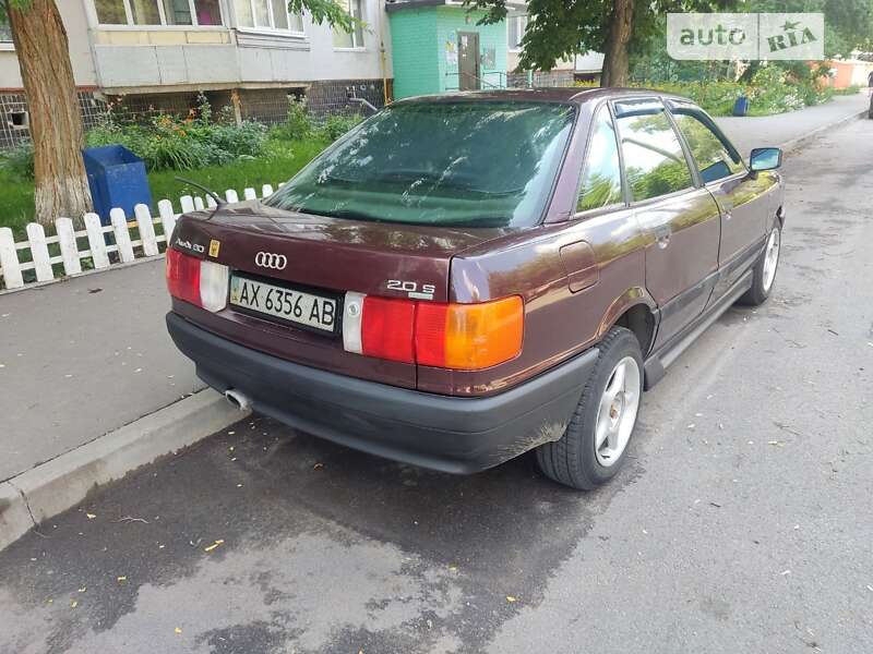Седан Audi 80 1990 в Харькове