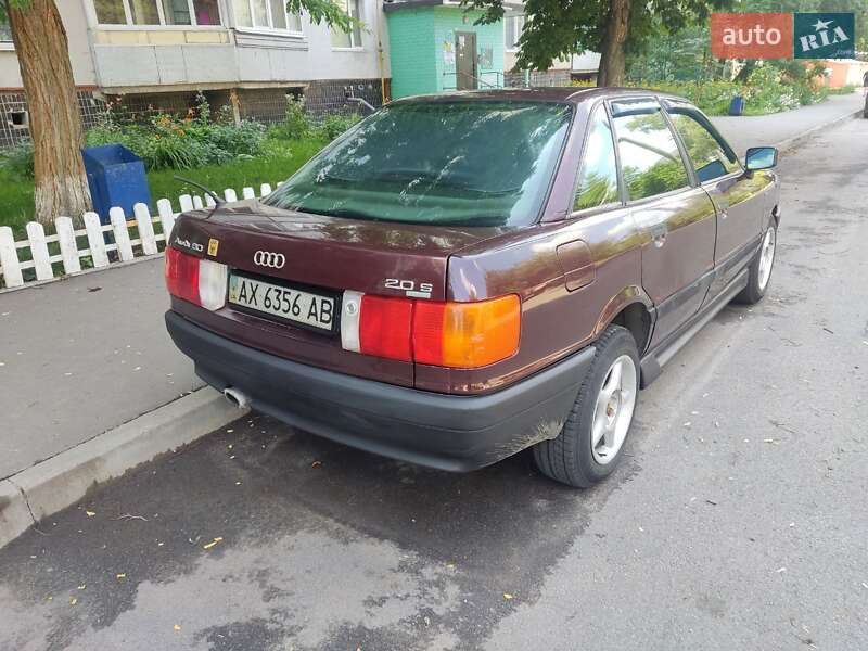 Седан Audi 80 1990 в Харкові