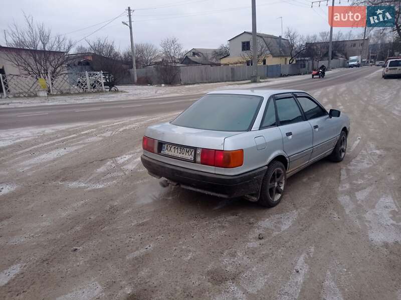 Седан Audi 80 1988 в Харькове