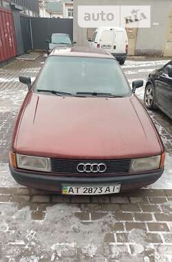 Седан Audi 80 1989 в Івано-Франківську