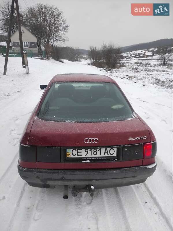 Седан Audi 80 1987 в Золочеві