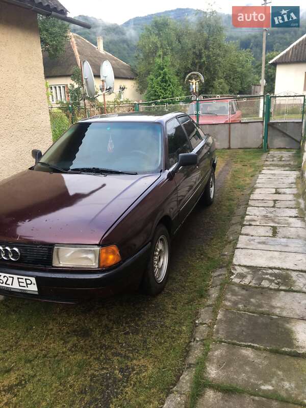 Седан Audi 80 1987 в Великому Березному фото 2 Седан Audi 80 1987 в Великому Березному