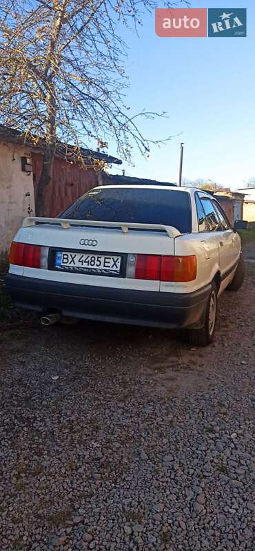 Седан Audi 80 1988 в Шепетівці фото 5 Седан Audi 80 1988 в Шепетівці