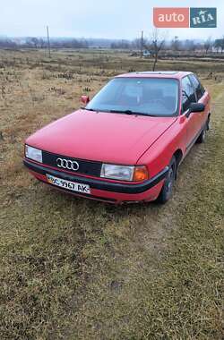 Седан Audi 80 1986 в Львові