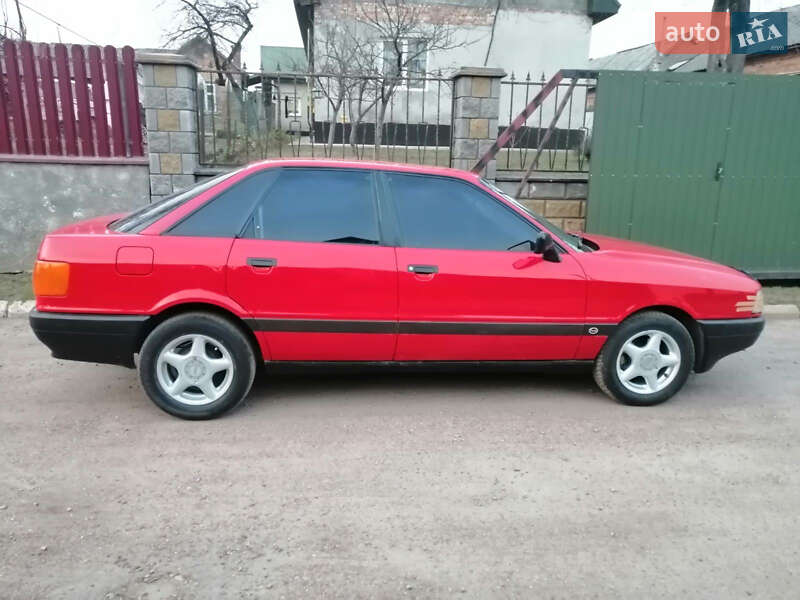 Седан Audi 80 1990 в Шептицькому фото 2 Седан Audi 80 1990 в Шептицькому