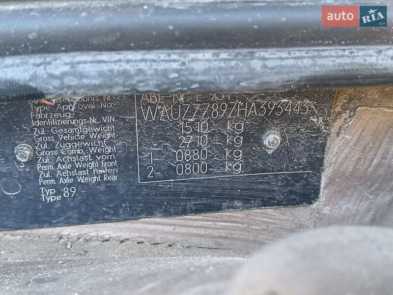 Седан Audi 80 1987 в Львові фото 7 Седан Audi 80 1987 в Львові