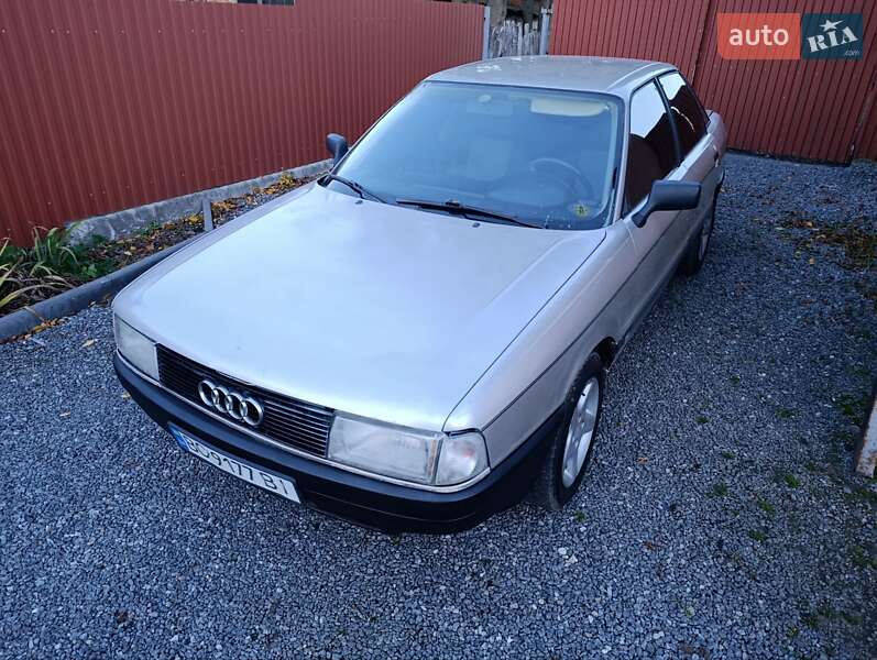 Седан Audi 80 1987 в Ланівці