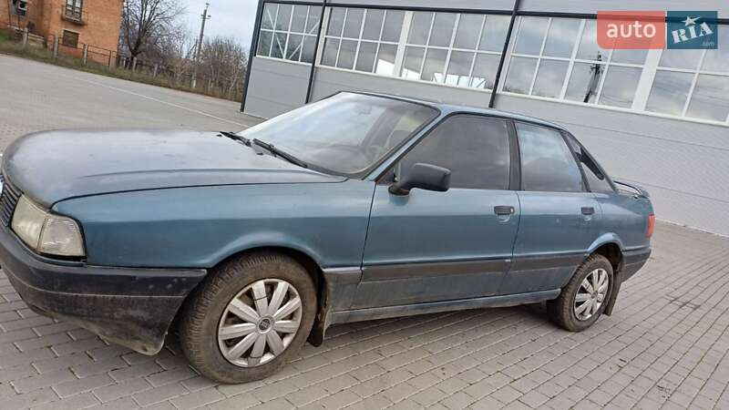Седан Audi 80 1990 в Бершади фото 5 Седан Audi 80 1990 в Бершади