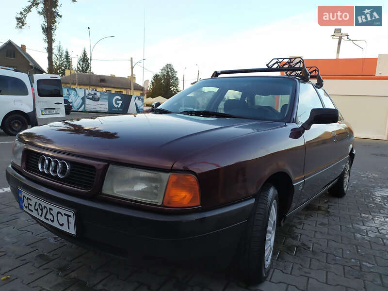 Седан Audi 80 1987 в Чернівцях