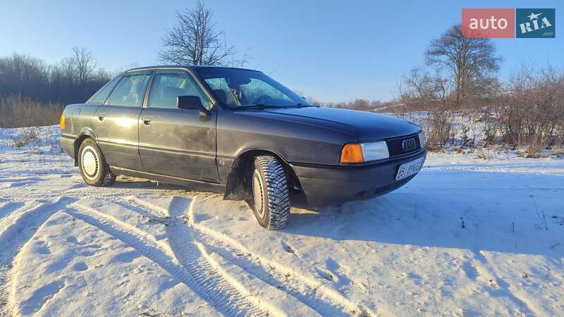 Седан Audi 80 1991 в Полтаві