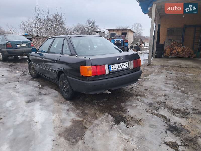 Седан Audi 80 1989 в Ковелі фото 2 Седан Audi 80 1989 в Ковелі