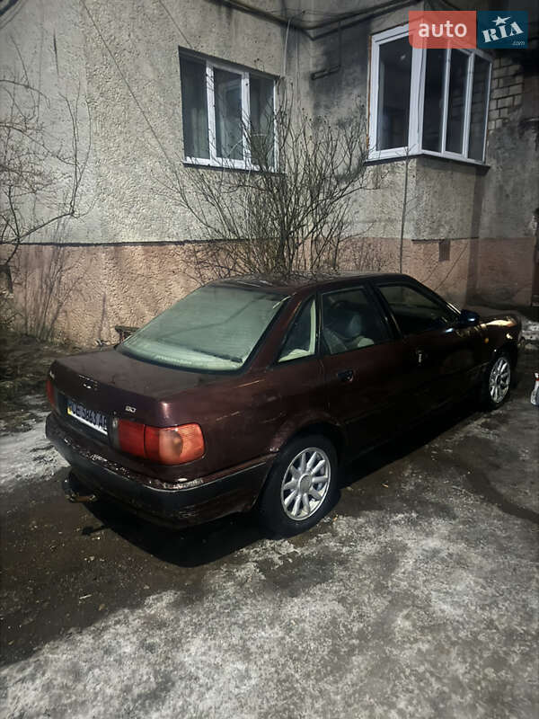 Седан Audi 80 1992 в Чернівцях