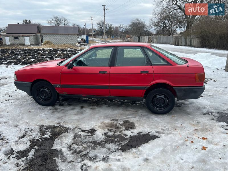 Седан Audi 80 1988 в Полтаві