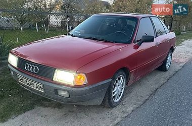 Седан Audi 80 1987 в Жовкві