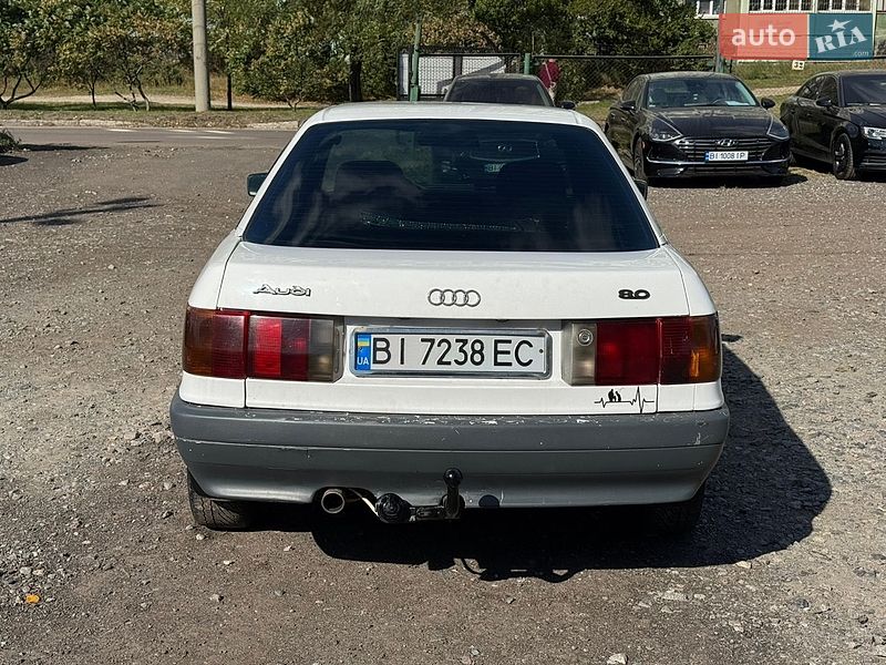 Седан Audi 80 1987 в Полтаві