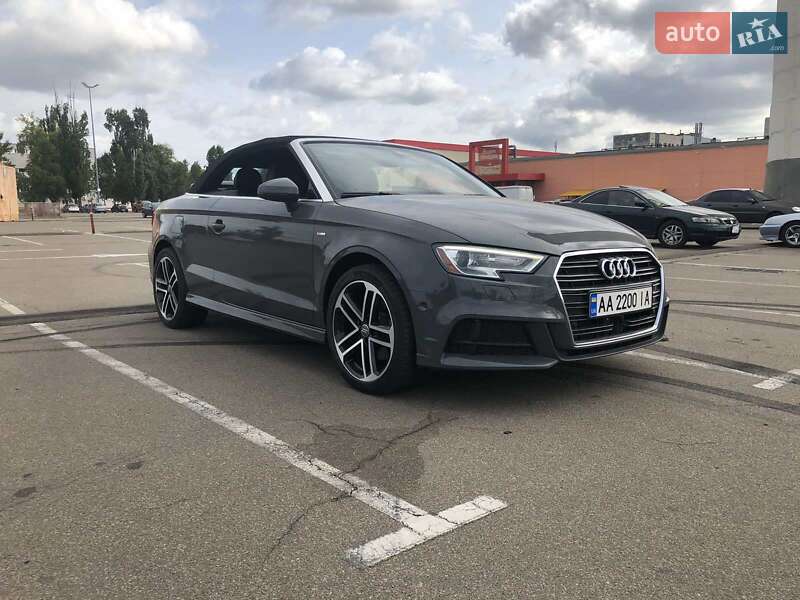 Кабриолет Audi A3 2017 в Киеве