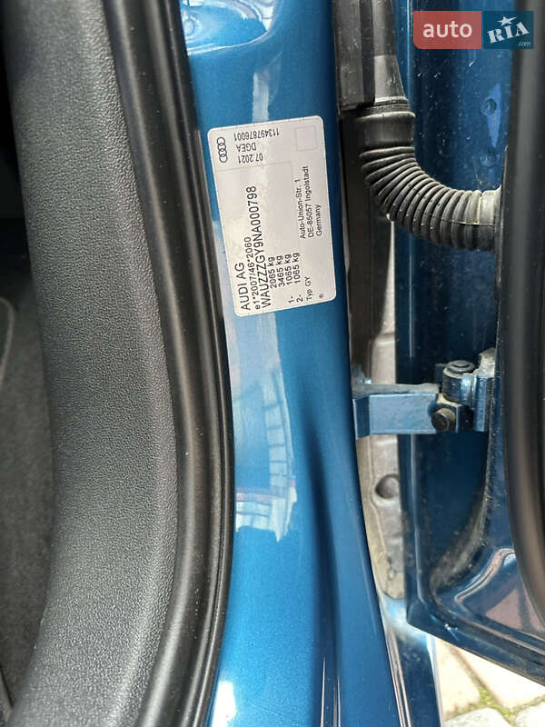 Хэтчбек Audi A3 2021 в Ивано-Франковске