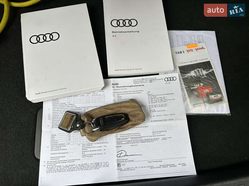 Хэтчбек Audi A3 2021 в Ивано-Франковске
