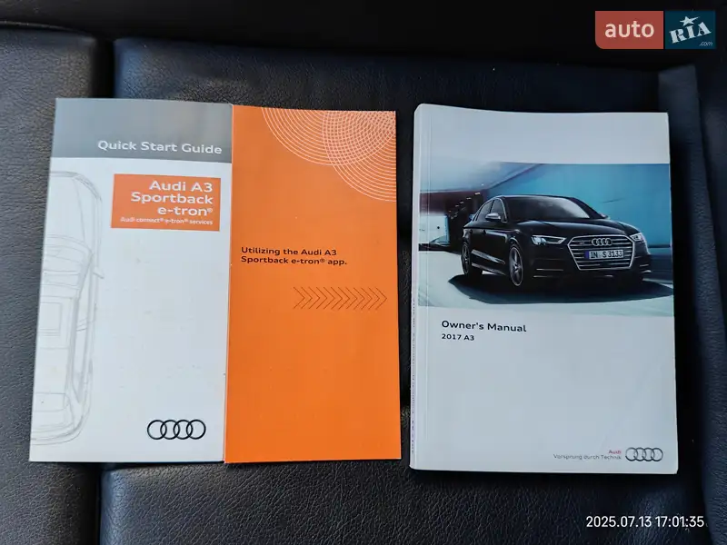 Хэтчбек Audi A3 2016 в Хмельницком документ