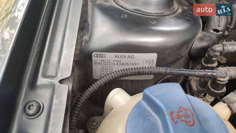 Хетчбек Audi A3 2002 в Харкові