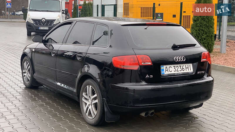 Хэтчбек Audi A3 2007 в Луцке фото 6 Хэтчбек Audi A3 2007 в Луцке
