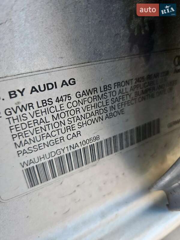 Седан Audi A3 2022 в Киеве фото 12 Седан Audi A3 2022 в Киеве