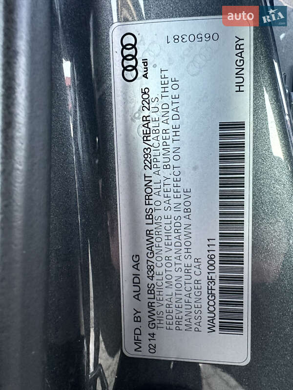 Седан Audi A3 2014 в Львове фото 13 Седан Audi A3 2014 в Львове