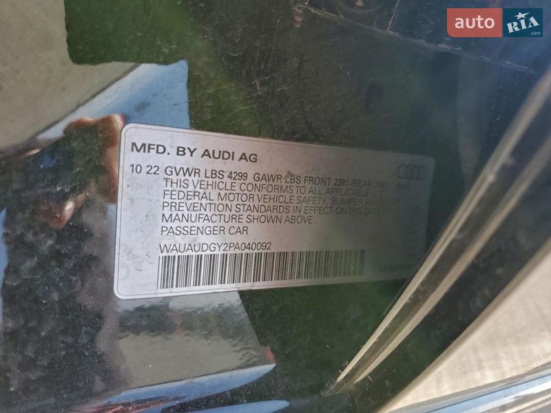 Седан Audi A3 2023 в Ровно