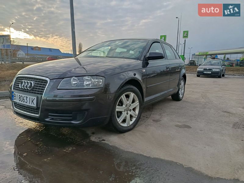 Хетчбек Audi A3 2007 в Пирятині