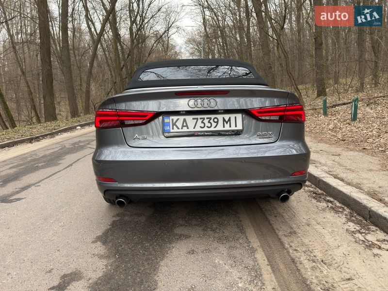 Кабриолет Audi A3 2016 в Киеве