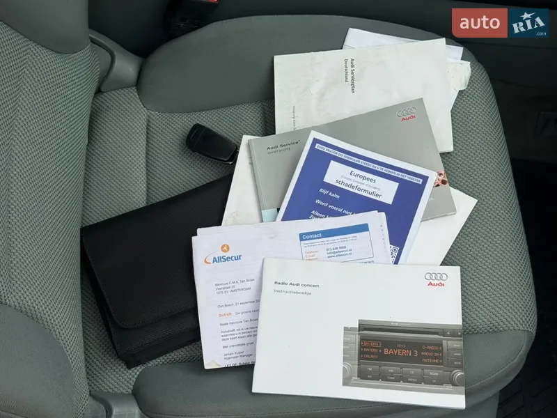 Хетчбек Audi A3 2009 в Стрию документ