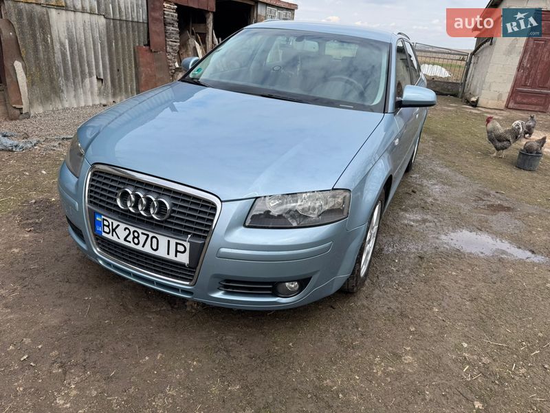 2005 Audi A3, VIN WAUZZZ8P66A009448:plate — фото 1 (autoria)