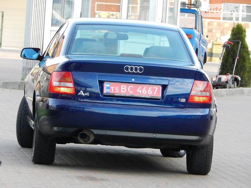 Седан Audi A4 2000 в Сарнах фото 89 Седан Audi A4 2000 в Сарнах