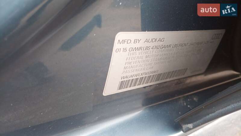 Седан Audi A4 2015 в Днепре
