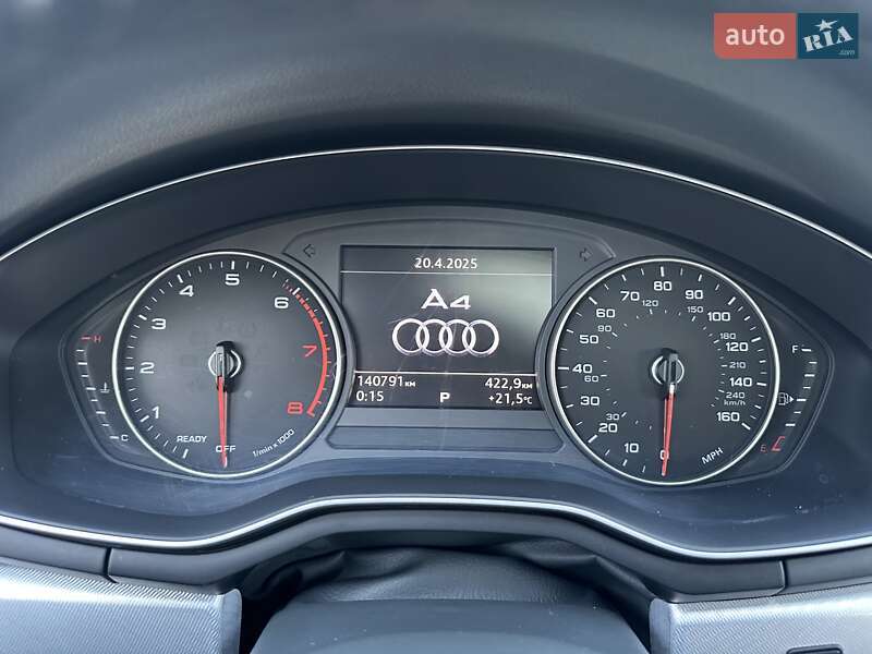 Седан Audi A4 2017 в Днепре