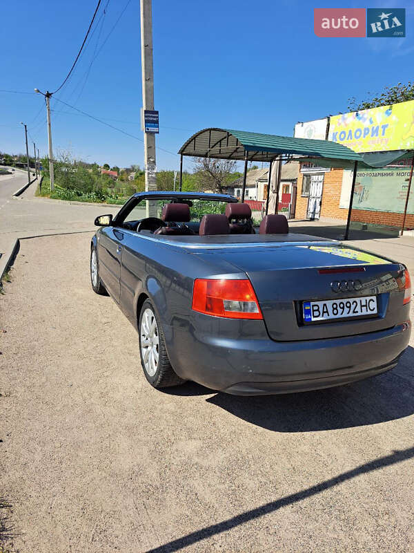 Кабріолет Audi A4 2005 в Кропивницькому