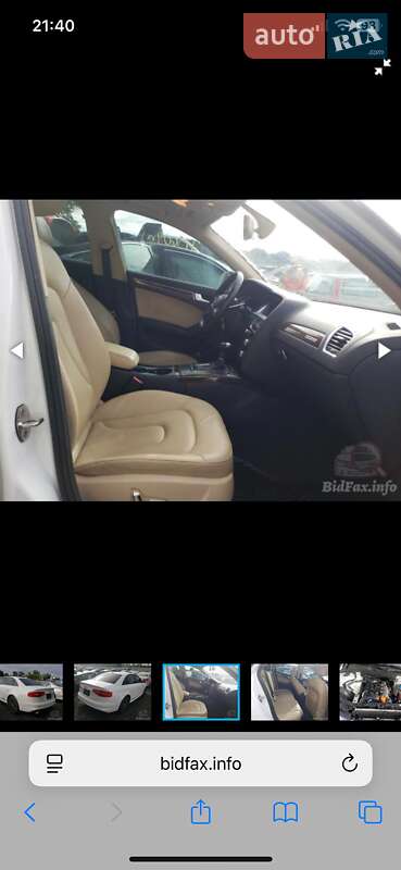 Седан Audi A4 2014 в Мукачево