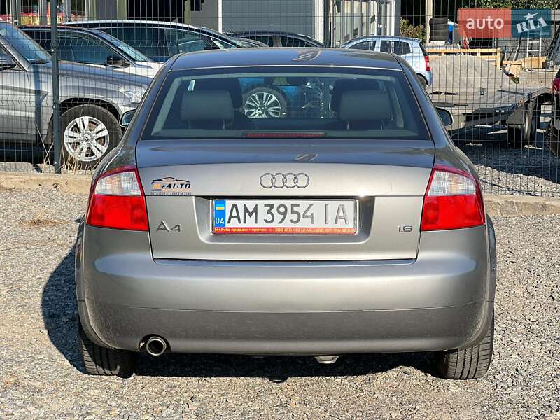 Седан Audi A4 2003 в Бердичеве