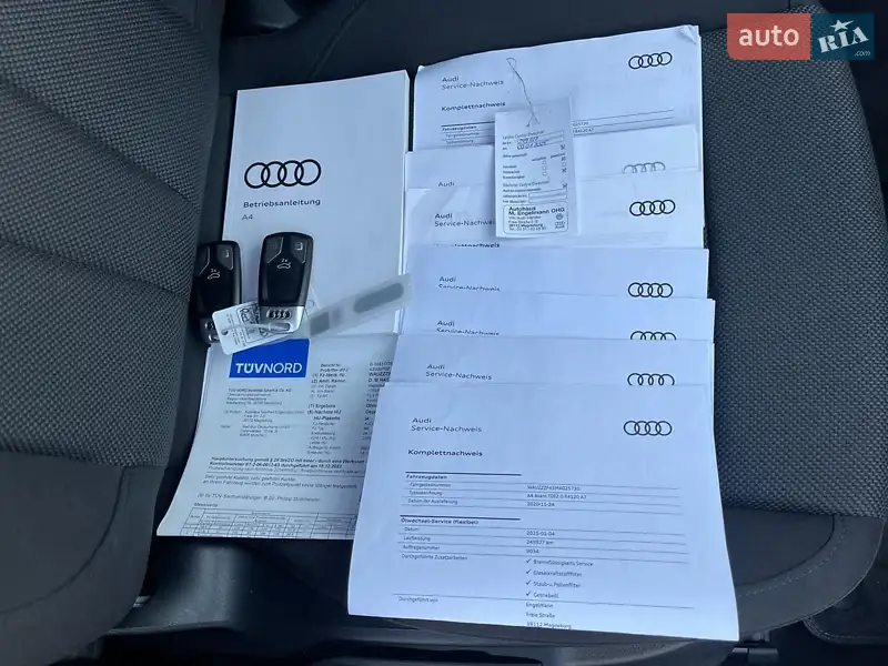 Універсал Audi A4 2021 в Козятині документ 2 фото Універсал Audi A4 2021 в Козятині документ