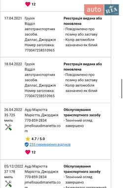 Седан Audi A4 2020 в 