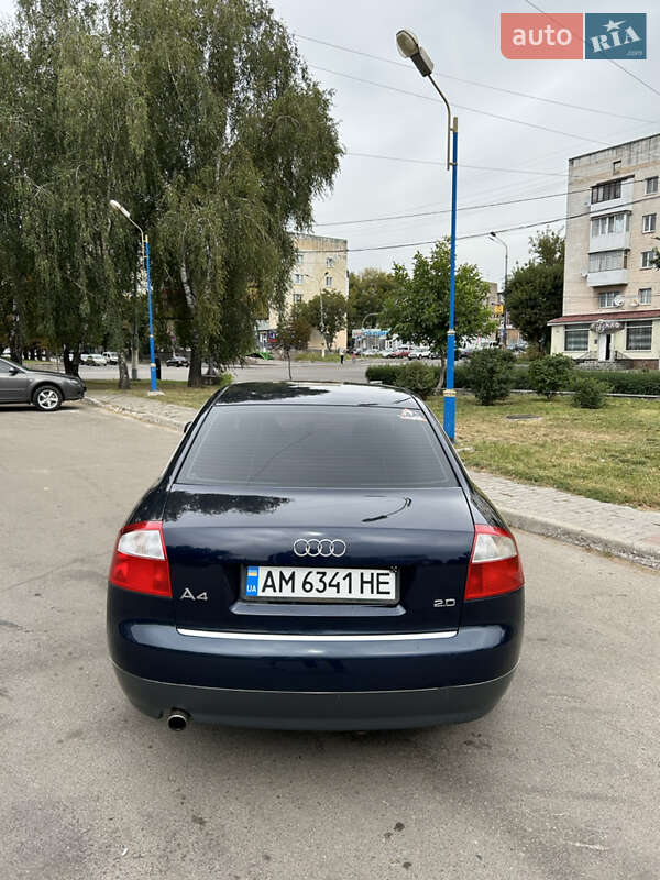Седан Audi A4 2003 в Житомире