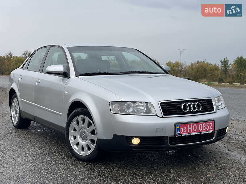 Седан Audi A4 2002 в Корсунь-Шевченківському