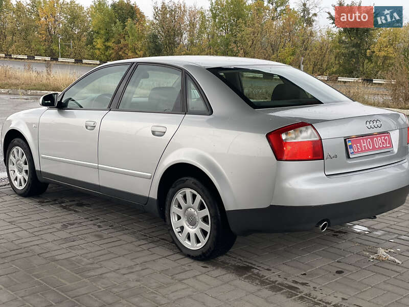 Седан Audi A4 2002 в Корсунь-Шевченківському