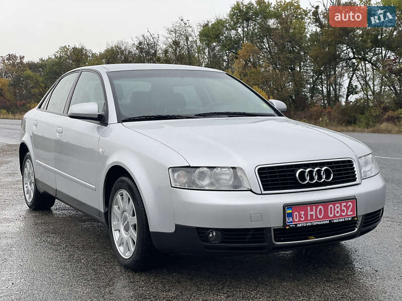 Седан Audi A4 2002 в Корсунь-Шевченківському