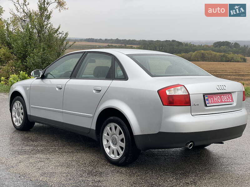 Седан Audi A4 2002 в Корсунь-Шевченківському